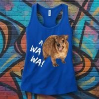 Awawa! Angry Screaming Hyrax Women's Tank Top thumb 3