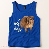 Awawa! Angry Screaming Hyrax Tank Top thumb 2