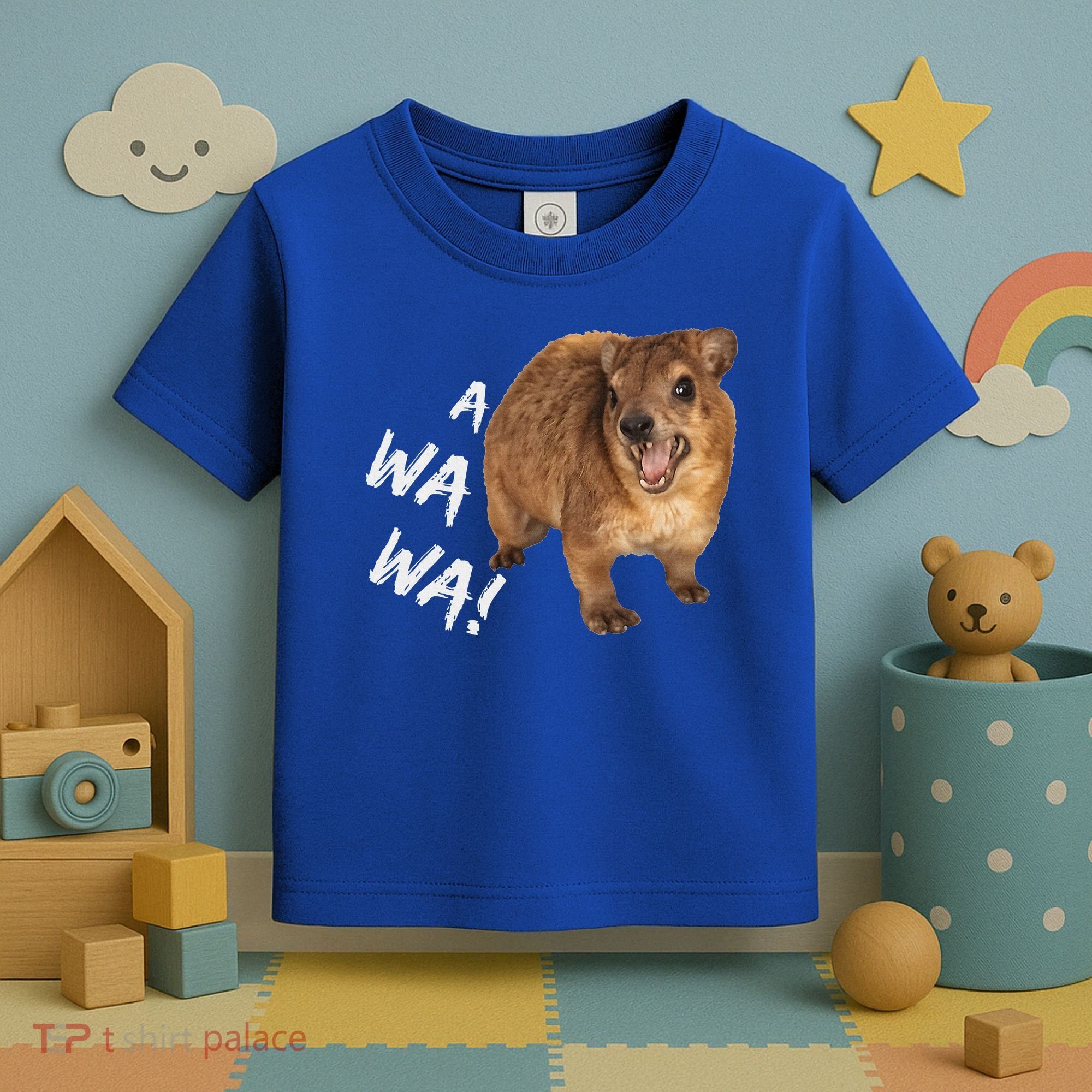 Awawa! Angry Screaming Hyrax Toddler T-Shirt