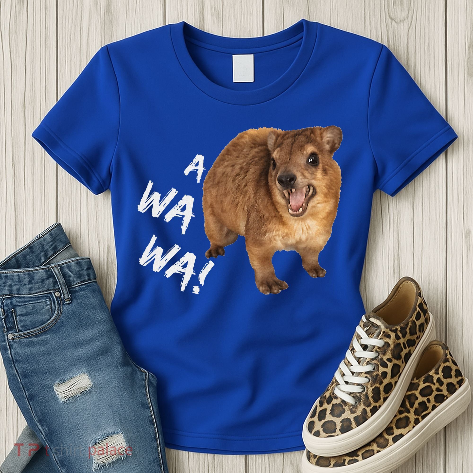 Awawa! Angry Screaming Hyrax Women's T-Shirt