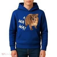 Awawa! Angry Screaming Hyrax Kids Hoodie thumb 4