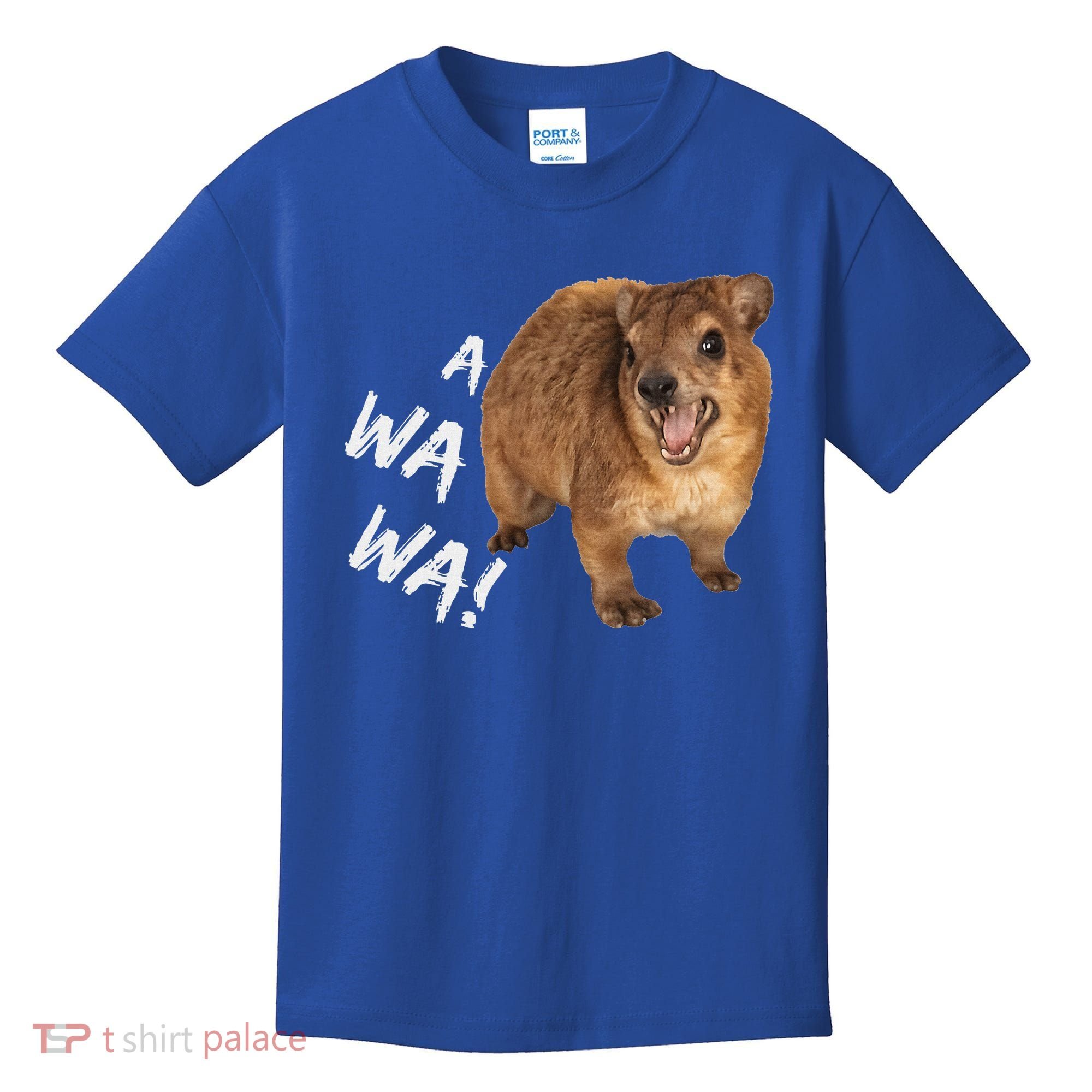 Awawa! Angry Screaming Hyrax Kids T-Shirt