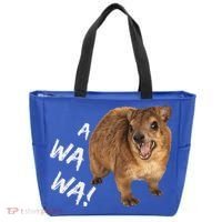 Awawa! Angry Screaming Hyrax Tote Bag thumb 0