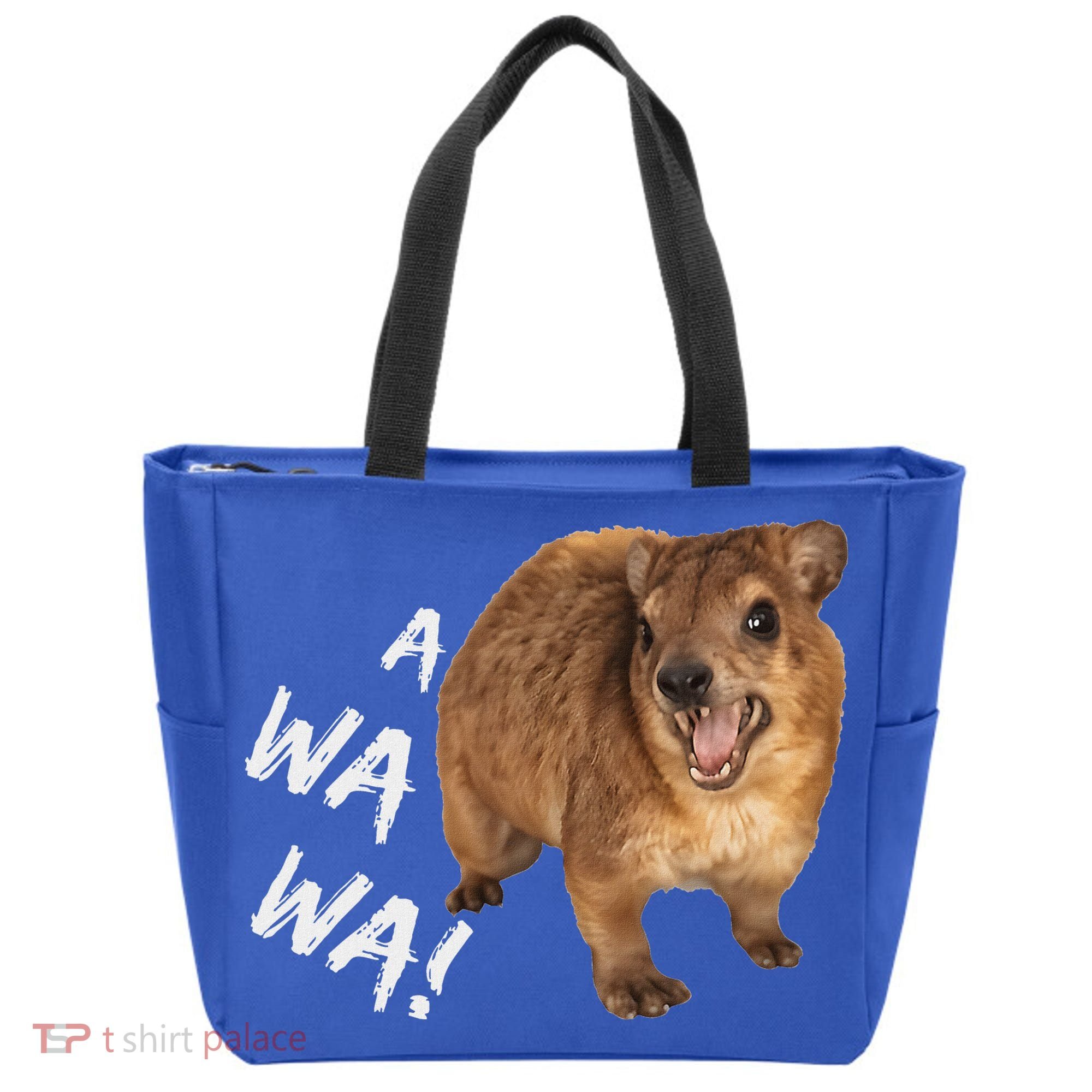 Awawa! Angry Screaming Hyrax Tote Bag