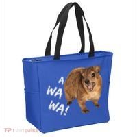 Awawa! Angry Screaming Hyrax Tote Bag thumb 2
