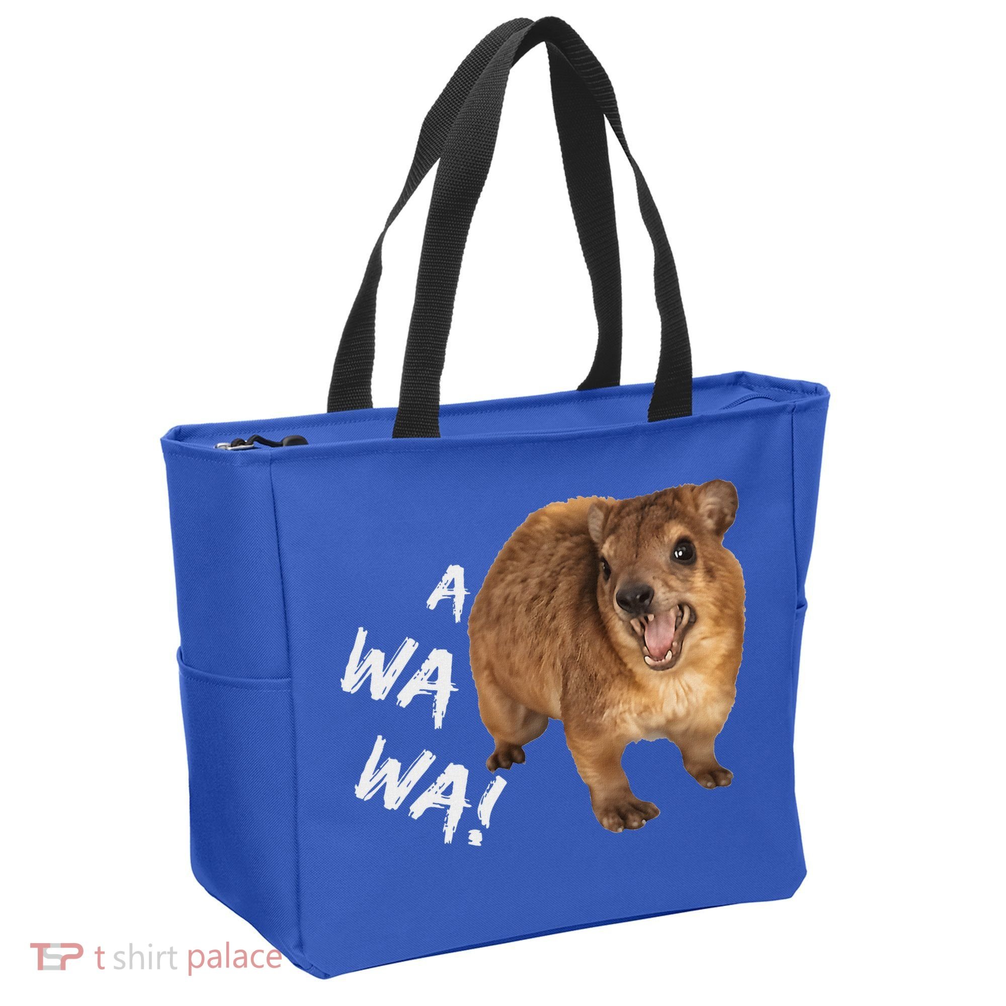 Awawa! Angry Screaming Hyrax Tote Bag