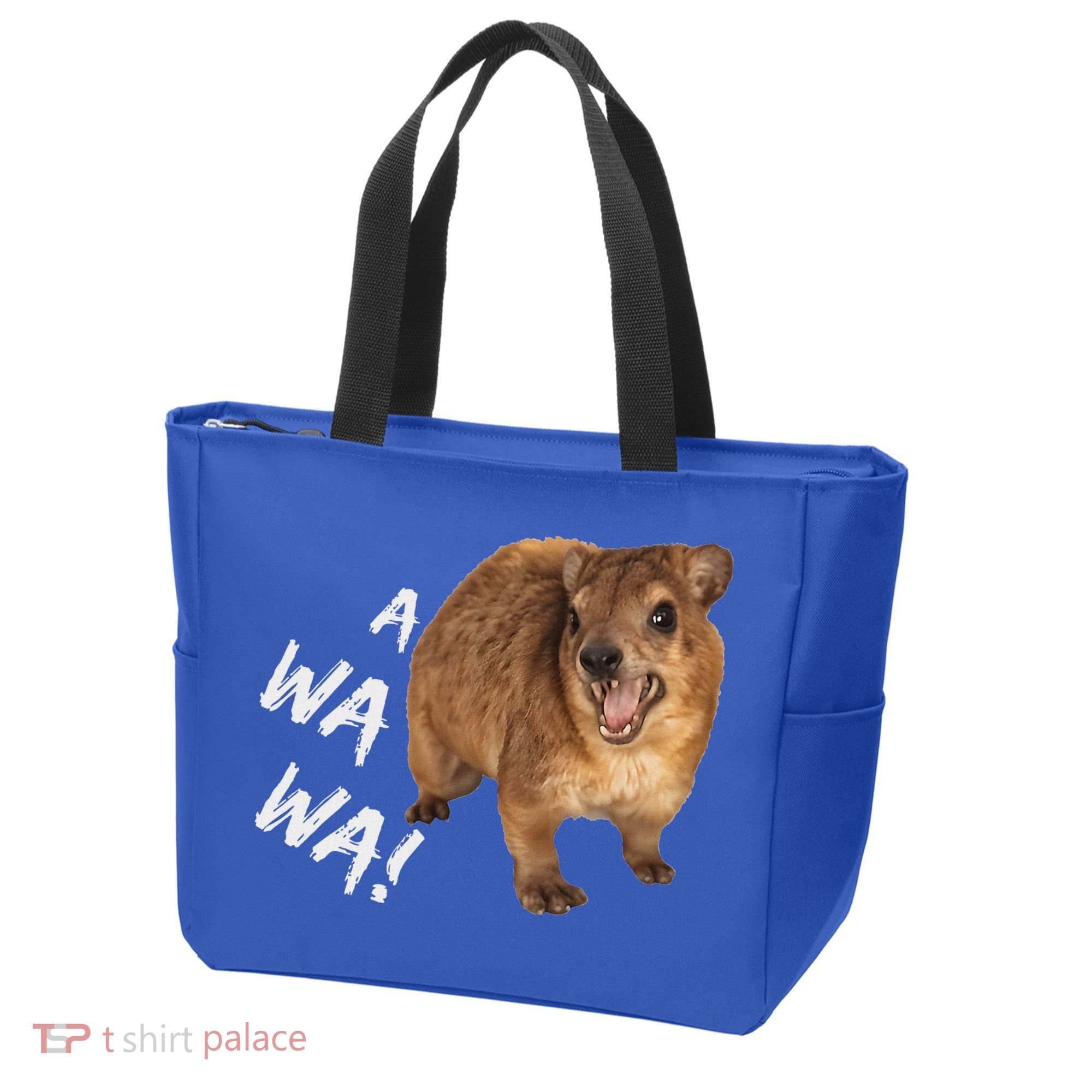 Awawa! Angry Screaming Hyrax Tote Bag