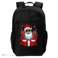 African American Santa Christmas Pajama Cool Black XMas Backpack thumb 0