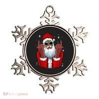 African American Santa Christmas Pajama Cool Black XMas Ornament thumb 0