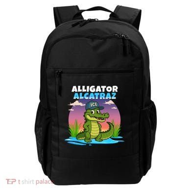 Alligator Alcatraz Sunset Backpack