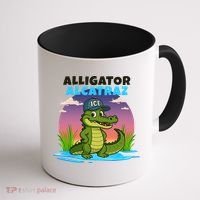 Alligator Alcatraz Sunset Coffee Mug thumb 1