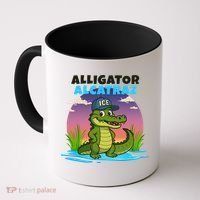 Alligator Alcatraz Sunset Coffee Mug thumb 0