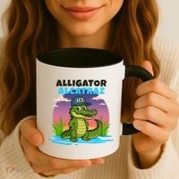 Alligator Alcatraz Sunset Coffee Mug thumb 3