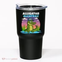 Alligator Alcatraz Sunset Tumbler thumb 0