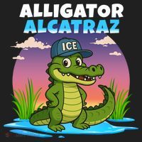 Alligator Alcatraz Sunset Tumbler thumb 3
