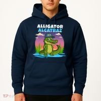 Alligator Alcatraz Sunset Hoodie thumb 2