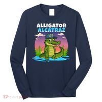 Alligator Alcatraz Sunset Long Sleeve Shirt thumb 0