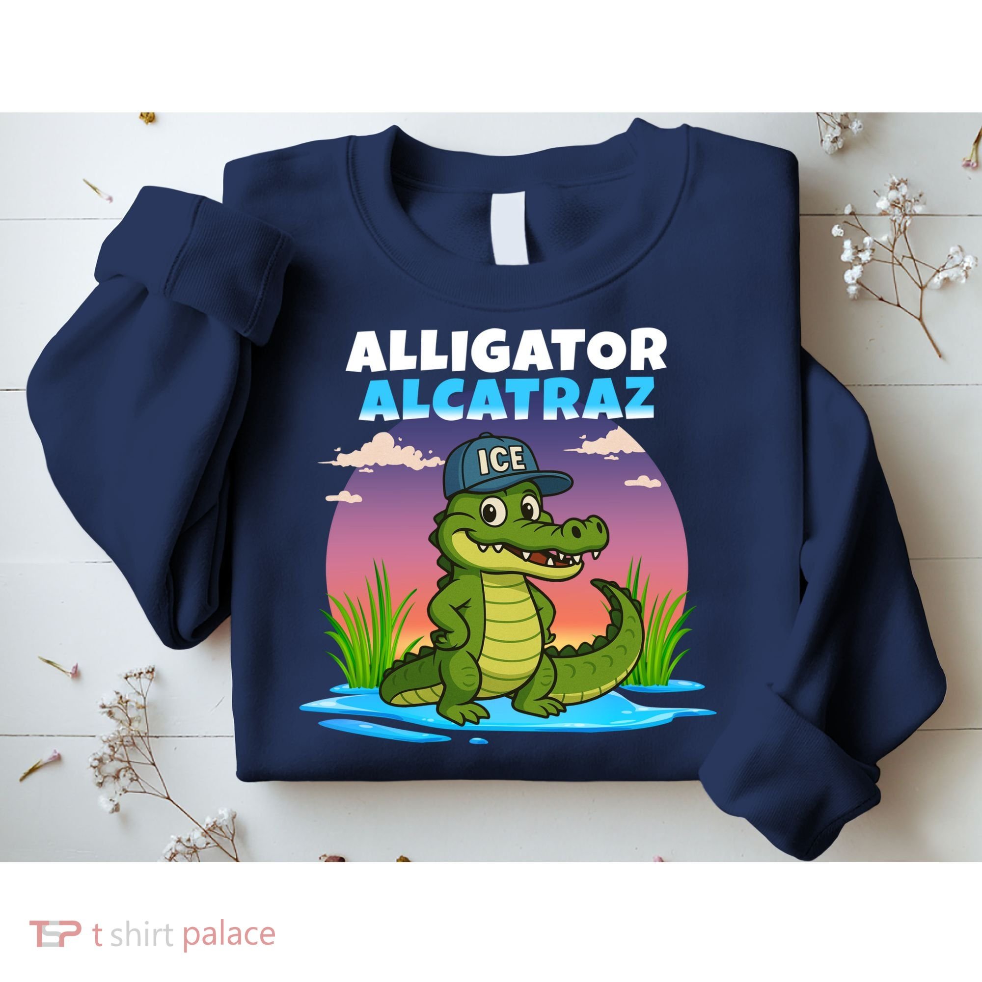 Alligator Alcatraz Sunset Sweatshirt
