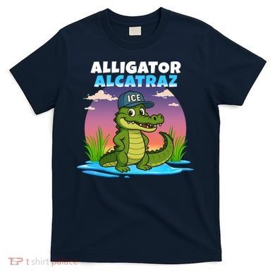 Alligator Alcatraz Sunset T-Shirt