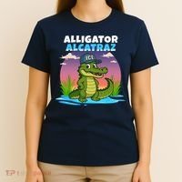 Alligator Alcatraz Sunset T-Shirt thumb 4