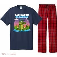 Alligator Alcatraz Sunset Pajama Set thumb 0
