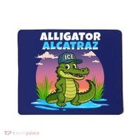 Alligator Alcatraz Sunset Mousepad thumb 0