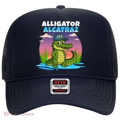 Alligator Alcatraz Sunset Hat