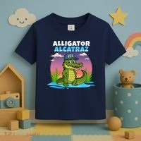 Alligator Alcatraz Sunset Toddler T-Shirt thumb 3