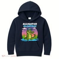 Alligator Alcatraz Sunset Kids Hoodie thumb 0