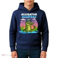 Alligator Alcatraz Sunset Kids Hoodie thumb 4