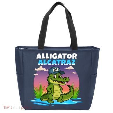 Alligator Alcatraz Sunset Tote Bag