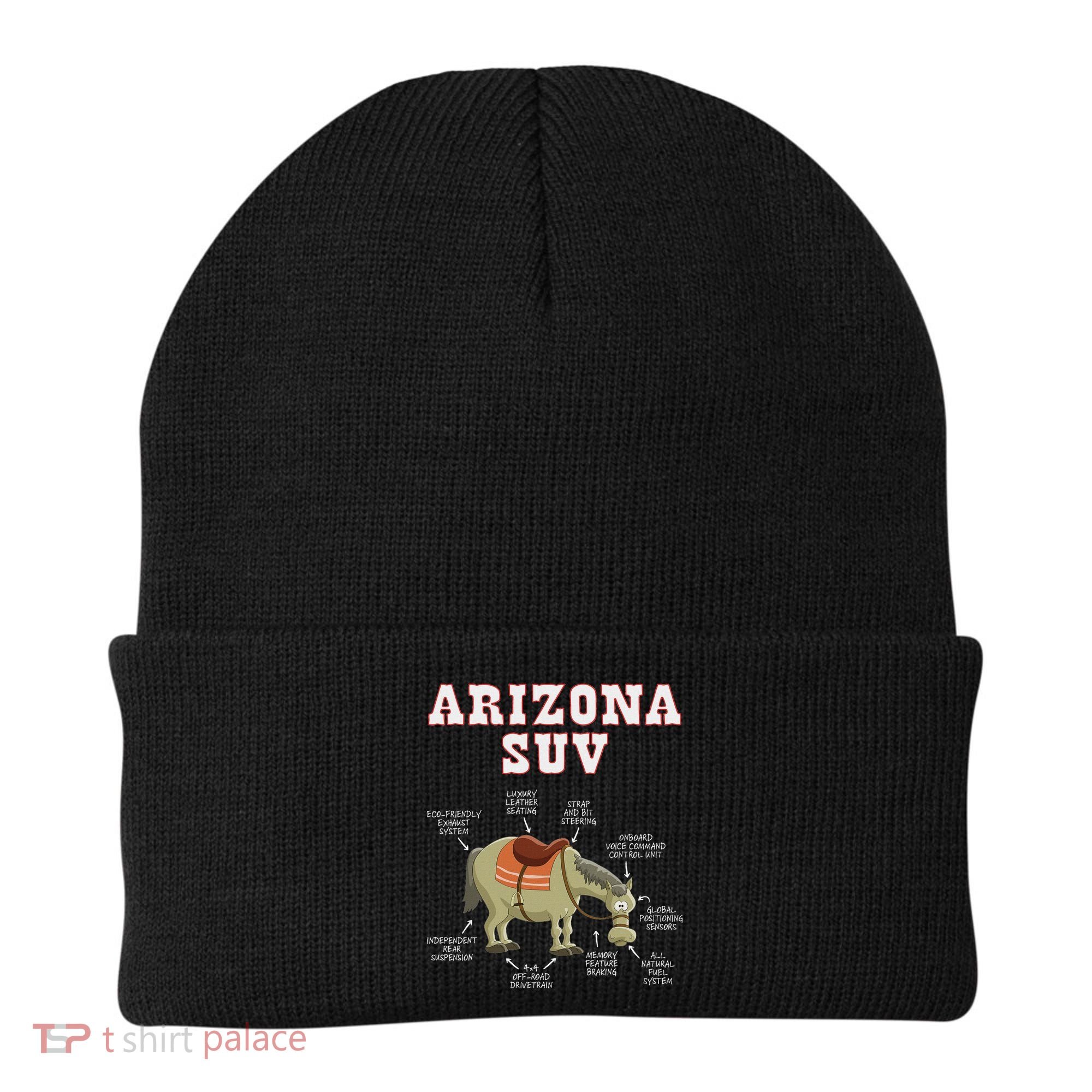 Arizona Az Suv Funny Joke Horse Mule Souvenir Gift Beanie