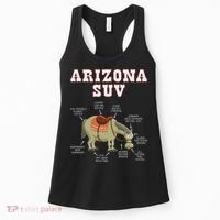 Arizona Az Suv Funny Joke Horse Mule Souvenir Gift Women's Tank Top thumb 0