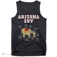 Arizona Az Suv Funny Joke Horse Mule Souvenir Gift Tank Top thumb 0