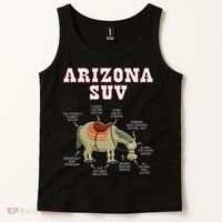 Arizona Az Suv Funny Joke Horse Mule Souvenir Gift Tank Top thumb 2