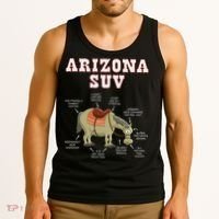 Arizona Az Suv Funny Joke Horse Mule Souvenir Gift Tank Top thumb 3