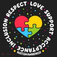 Autism Awareness Support Puzzle Heart Beanie thumb 2