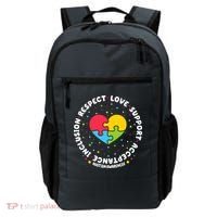 Autism Awareness Support Puzzle Heart Backpack thumb 0