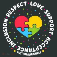 Autism Awareness Support Puzzle Heart Mousepad thumb 1