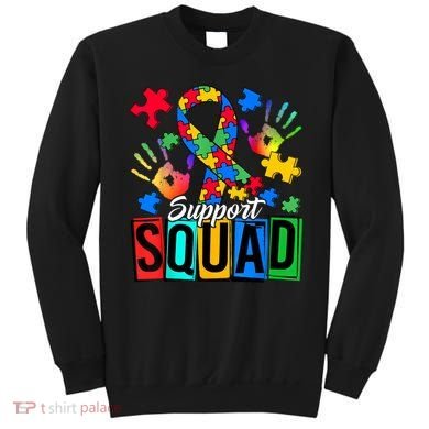 Autism Awareness Support Squad Family Sweatshirt