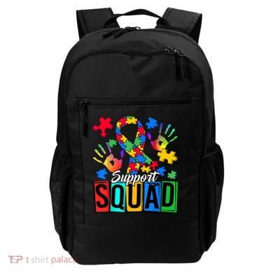 Autism Awareness Support Squad Family Backpack