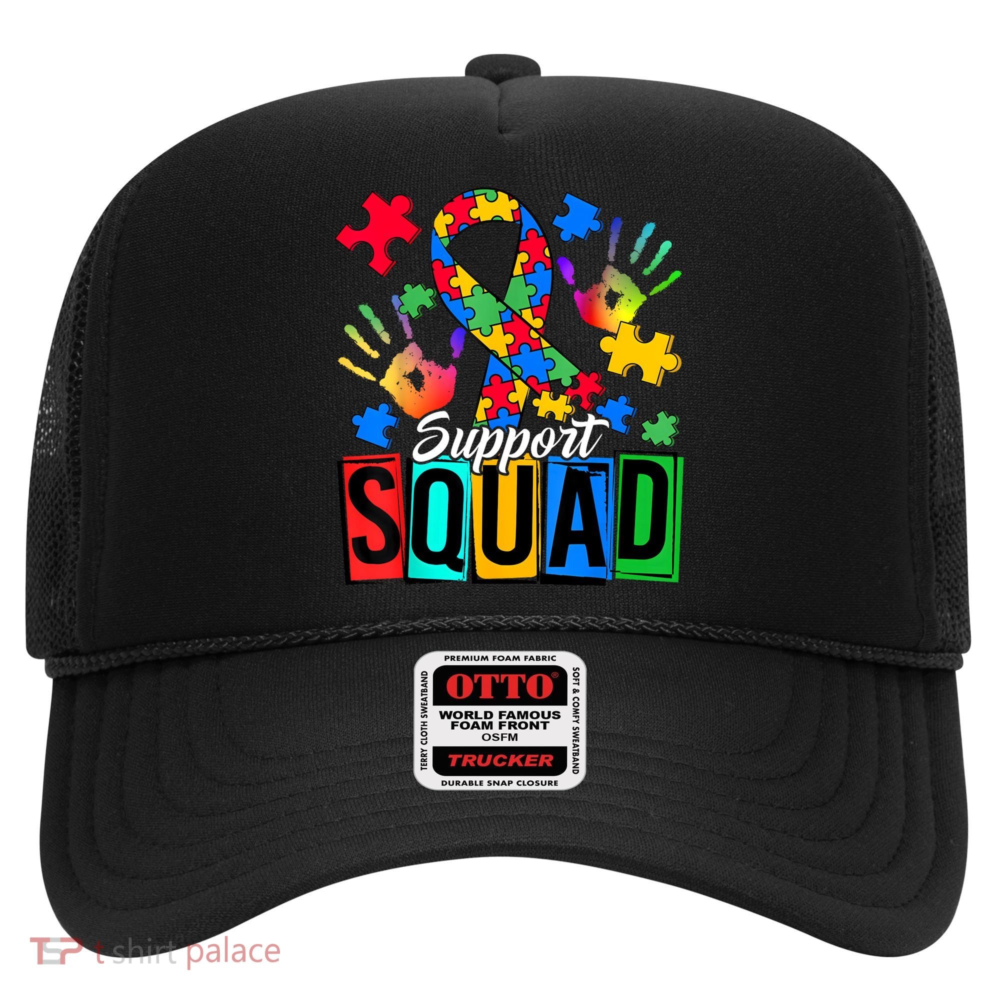Autism Awareness Support Squad Family Hat