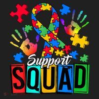 Autism Awareness Support Squad Family Hat thumb 2