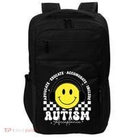 Autism Acceptance Special Education Teacher Impact Tech Backpack thumb 0