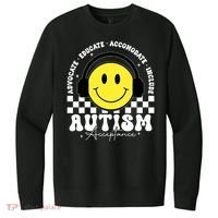 Autism Acceptance Special Education Teacher V.I.T. Fleece Crew Sweatshirt thumb 0