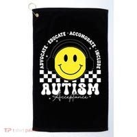 Autism Acceptance Special Education Teacher Golf Towel thumb 0