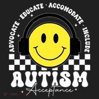 Autism Acceptance Special Education Teacher Golf Towel thumb 3