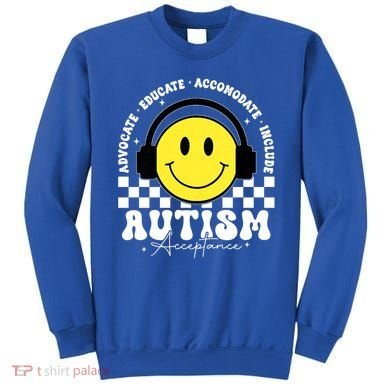 Autism Acceptance Special Education Teacher Sweatshirt