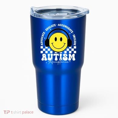 Autism Acceptance Special Education Teacher Tumbler