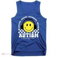 Autism Acceptance Special Education Teacher Tank Top thumb 0